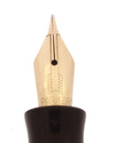 1935 PARKER VACUMATIC GREEN MOTTLED DOUBLE JEWEL FOUNTAIN PEN RESTORED OFFERED BY ANTIQUE DIGGER