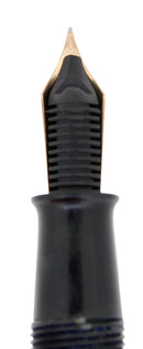 C1935 SHEAFFER STANDARD BLACK PEARL BALANCE XF-F NIB FOUNTAIN PEN MINT CONDITION OFFERED BY ANTIQUE DIGGER