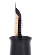 CIRCA 1935 SHEAFFER OVERSIZE EBONITE PEARL BALANCE FOUNTAIN PEN RESTORED OFFERED BY ANTIQUE DIGGER