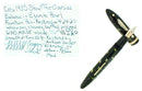 CIRCA 1935 SHEAFFER OVERSIZE EBONITE PEARL BALANCE FOUNTAIN PEN RESTORED OFFERED BY ANTIQUE DIGGER