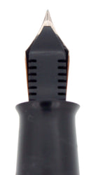 CIRCA 1935 SHEAFFER OVERSIZE EBONITE PEARL BALANCE FOUNTAIN PEN RESTORED OFFERED BY ANTIQUE DIGGER