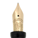CIRCA 1935 SHEAFFER OVERSIZE BLACK & PEARL BALANCE FOUNTAIN PEN RESTORED NEAR MINT OFFERED BY ANTIQUE DIGGER