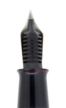 SCARCE C1935 SHEAFFER OVERSIZED BLACK & GRAY PEARL BALANCE FOUNTAIN PEN RESTORED OFFERED BY ANTIQUE DIGGER