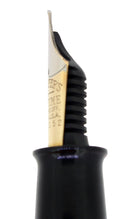 SCARCE C1935 SHEAFFER OVERSIZED BLACK & GRAY PEARL BALANCE FOUNTAIN PEN RESTORED OFFERED BY ANTIQUE DIGGER