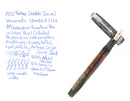 1935 PARKER VACUMATIC DOUBLE JEWEL SILVER PEARL FOUNTAIN PEN RESTORED OFFERED BY ANTIQUE DIGGER