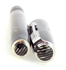 1935 PARKER VACUMATIC DOUBLE JEWEL SILVER PEARL FOUNTAIN PEN RESTORED OFFERED BY ANTIQUE DIGGER