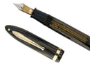 1936 SHEAFFER OVERSIZE GOLDEN PEARL BALANCE FOUNTAIN PEN RESTORED NEAR MINT OFFERED BY ANTIQUE DIGGER