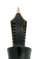 1936 PARKER GOLDEN WEB VACUMATIC DOUBLE JEWEL FOUNTAIN PEN F - BB NIB RESTORED OFFERED BY ANTIQUE DIGGER