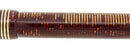 1936 PARKER BURGUNDY PEARL DOUBLE JEWEL STANDARD VACUMATIC FOUNTAIN PEN RESTORED OFFERED BY ANTIQUE DIGGER
