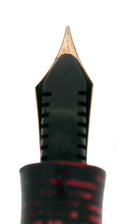 1936 PARKER BURGUNDY PEARL STANDARD VACUMATIC DOUBLE JEWEL FOUNTAIN PEN RESTORED OFFERED BY ANTIQUE DIGGER