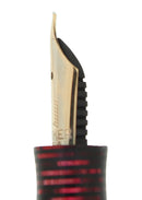 1936 PARKER BURGUNDY PEARL STANDARD VACUMATIC DOUBLE JEWEL FOUNTAIN PEN RESTORED OFFERED BY ANTIQUE DIGGER