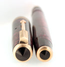 1936 PARKER BURGUNDY PEARL STANDARD VACUMATIC DOUBLE JEWEL FOUNTAIN PEN RESTORED OFFERED BY ANTIQUE DIGGER