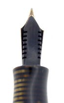 1936 PARKER GOLDEN PEARL STANDARD VACUMATIC DOUBLE JEWEL FOUNTAIN PEN RESTORED OFFERED BY ANTIQUE DIGGER