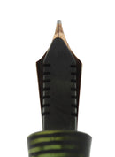 1936 PARKER VACUMATIC EMERALD PEARL STANDARD SIZE DOUBLE JEWEL FOUNTAIN PEN RESTORED OFFERED BY ANTIQUE DIGGER