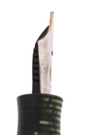 1936 PARKER VACUMATIC EMERALD PEARL STANDARD SIZE DOUBLE JEWEL FOUNTAIN PEN RESTORED OFFERED BY ANTIQUE DIGGER