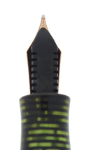 1936 PARKER EMERALD PEARL VACUMATIC STANDARD DOUBLE JEWEL FOUNTAIN PEN RESTORED OFFERED BY ANTIQUE DIGGER