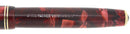 1936 PARKER VACUMATIC MOTTLED BURGUNDY DOUBLE JEWEL FOUNTAIN PEN RESTORED OFFERED BY ANTIQUE DIGGER