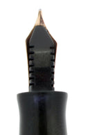 1936 PARKER VACUMATIC MOTTLED BURGUNDY DOUBLE JEWEL FOUNTAIN PEN RESTORED OFFERED BY ANTIQUE DIGGER