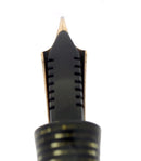 1936 PARKER STANDARD VACUMATIC SILVER PEARL DOUBLE JEWEL FOUNTAIN PEN RESTORED OFFERED BY ANTIQUE DIGGER