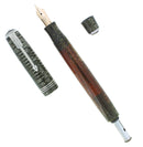 1936 PARKER STANDARD VACUMATIC SILVER PEARL DOUBLE JEWEL FOUNTAIN PEN RESTORED OFFERED BY ANTIQUE DIGGER