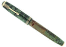 1936 PARKER EMERALD PEARL DOUBLE JEWEL VACUMATIC OVERSIZE FOUNTAIN PEN RESTORED OFFERED BY ANTIQUE DIGGER