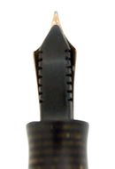 1936 PARKER GOLDEN PEARL STANDARD VACUMATIC DOUBLE JEWEL FOUNTAIN PEN RESTORED OFFERED BY ANTIQUE DIGGER