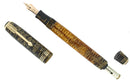 1936 PARKER GOLDEN PEARL STANDARD VACUMATIC DOUBLE JEWEL FOUNTAIN PEN RESTORED OFFERED BY ANTIQUE DIGGER