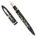 CIRCA 1936 SHEAFFER EBONIZED PEARL ADMIRAL BALANCE XXF-M NIB FOUNTAIN PEN RESTORED OFFERED BY ANTIQUE DIGGER