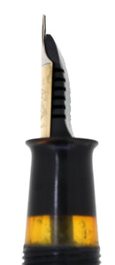 CIRCA 1936 SHEAFFER EBONIZED PEARL ADMIRAL BALANCE XXF-M NIB FOUNTAIN PEN RESTORED OFFERED BY ANTIQUE DIGGER