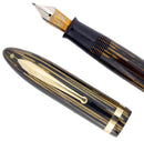 CIRCA 1936 SHEAFFER OVERSIZE GOLDEN PEARL BALANCE FOUNTAIN PEN RESTORED OFFERED BY ANTIQUE DIGGER