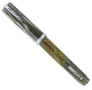CIRCA 1936 WATERMAN LADY PATRICIA INK VUE GREY MARBLE FOUNTAIN PEN RESTORED OFFERED BY ANTIQUE DIGGER