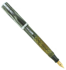 CIRCA 1936 WATERMAN LADY PATRICIA INK VUE GREY MARBLE FOUNTAIN PEN RESTORED OFFERED BY ANTIQUE DIGGER