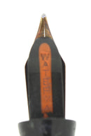 CIRCA 1936 WATERMAN LADY PATRICIA INK VUE GREY MARBLE FOUNTAIN PEN RESTORED OFFERED BY ANTIQUE DIGGER