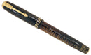 1937 PARKER GOLDEN PEARL DJ VACUMATIC FOUNTAIN PEN HIGH FLEX F-BBB+ NIB RESTORED OFFERED BY ANTIQUE DIGGER