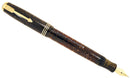 1937 PARKER GOLDEN PEARL DJ VACUMATIC FOUNTAIN PEN HIGH FLEX F-BBB+ NIB RESTORED OFFERED BY ANTIQUE DIGGER