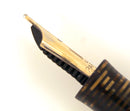 RESTORED 1937 PARKER GOLDEN PEARL DOUBLE JEWEL VACUMATIC FOUNTAIN PEN SMOOTH NIB OFFERED BY ANTIQUE DIGGER