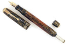 RESTORED 1937 PARKER GOLDEN PEARL DOUBLE JEWEL VACUMATIC FOUNTAIN PEN SMOOTH NIB OFFERED BY ANTIQUE DIGGER