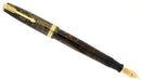 1937 PARKER GOLDEN PEARL DOUBLE JEWEL VACUMATIC FOUNTAIN RESTORED EARLY STYLE OFFERED BY ANTIQUE DIGGER