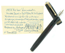 1937 PARKER DOUBLE JEWEL VACUMATIC FOUNTAIN PEN WITH 2-TONE NIB IN RESTORED CONDITION OFFERED BY ANTIQUE DIGGER