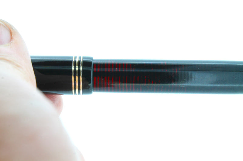 1937 PARKER DOUBLE JEWEL VACUMATIC FOUNTAIN PEN WITH 2-TONE NIB IN RESTORED CONDITION OFFERED BY ANTIQUE DIGGER