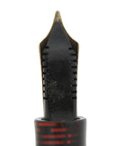 1937 PARKER BURGUNDY PEARL SENIOR MAXIMA VACUMATIC FOUNTAIN PEN RESTORED NEAR MINT OFFERED BY ANTIQUE DIGGER