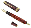 1937 PARKER BURGUNDY PEARL SENIOR MAXIMA VACUMATIC FOUNTAIN PEN RESTORED NEAR MINT OFFERED BY ANTIQUE DIGGER