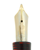 1937 PARKER BURGUNDY PEARL SENIOR MAXIMA VACUMATIC FOUNTAIN PEN RESTORED NEAR MINT OFFERED BY ANTIQUE DIGGER