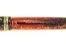 RESTORED 1937 PARKER BURGUNDY PEARL DOUBLE JEWEL VACUMATIC OVERSIZE FOUNTAIN PEN OFFERED BY ANTIQUE DIGGER
