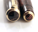 RESTORED 1937 PARKER BURGUNDY PEARL DOUBLE JEWEL VACUMATIC OVERSIZE FOUNTAIN PEN OFFERED BY ANTIQUE DIGGER