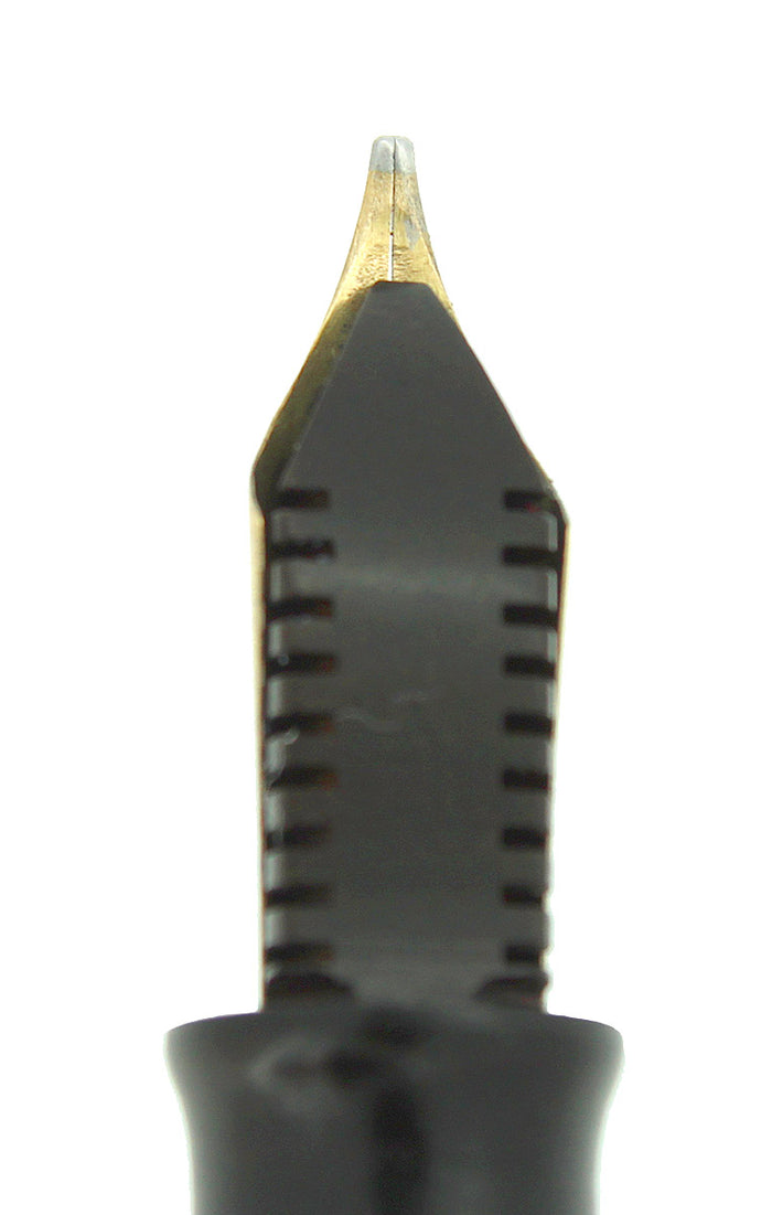 1937 PARKER VACUMATIC DOUBLE JEWEL MAJOR BURGUNDY PEARL FOUNTAIN