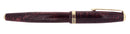 1937 PARKER BURGUNDY PEARL VACUMATIC DOUBLE JEWEL FOUNTAIN PEN RESTORED OFFERED BY ANTIQUE DIGGER