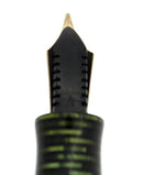 1937 PARKER EMERALD PEARL STANDARD VACUMATIC DOUBLE JEWEL FOUNTAIN PEN RESTORED OFFERED BY ANTIQUE DIGGER