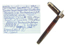 1937 PARKER GOLDEN PEARL STANDARD VACUMATIC DOUBLE JEWEL FOUNTAIN PEN RESTORED OFFERED BY ANTIQUE DIGGER