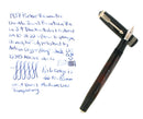 1937 PARKER STANDARD JET BLACK VACUMATIC DOUBLE JEWEL FOUNTAIN PEN RESTORED OFFERED BY ANTIQUE DIGGER